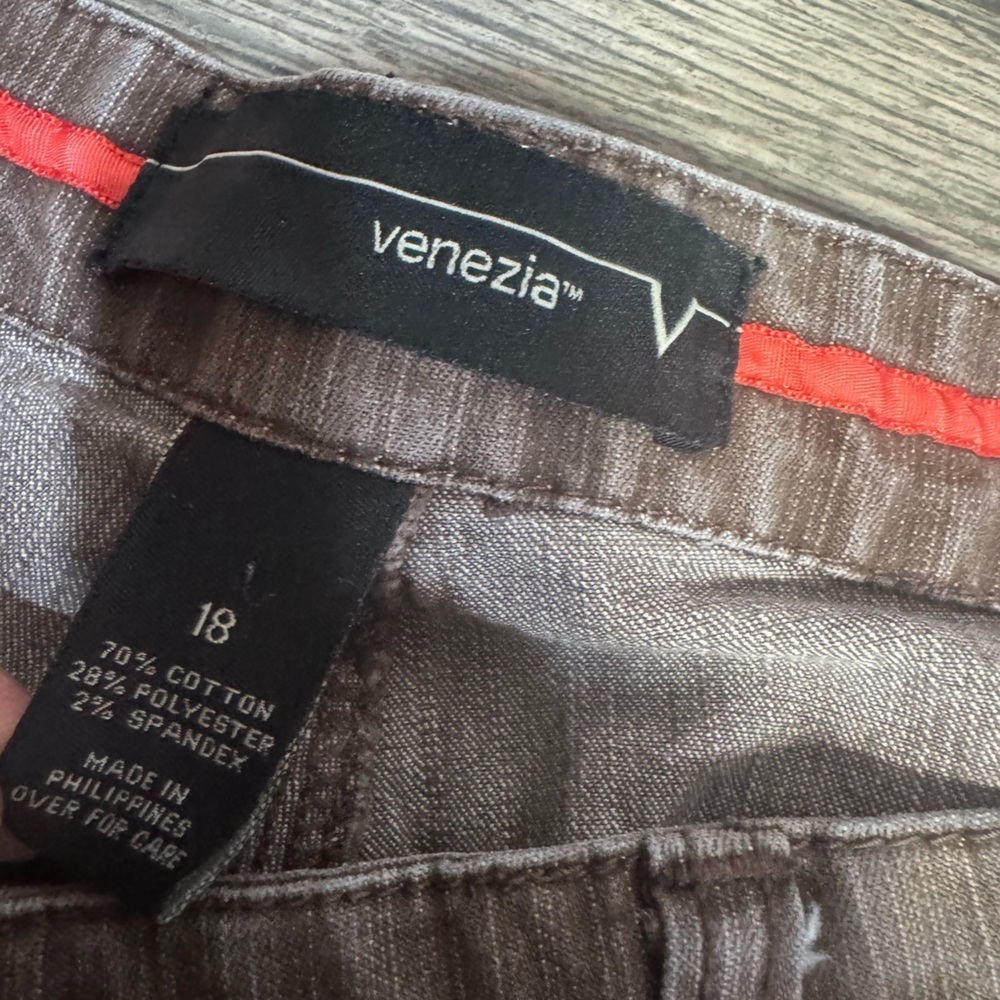 Venezia Chocolate Brown Corduroy Trousers - Picture 6 of 6